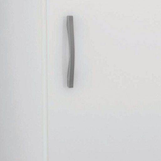 Móvel com uma porta e dobradiça de pressão Móvel com uma porta e dobradiça de pressão