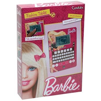A caixa do tablet Fashion Pad Candide Barbie 1833 Caixa tablet Fashion Pad Candide Barbie 1833