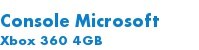 Console Microsoft Xbox 360 4GB