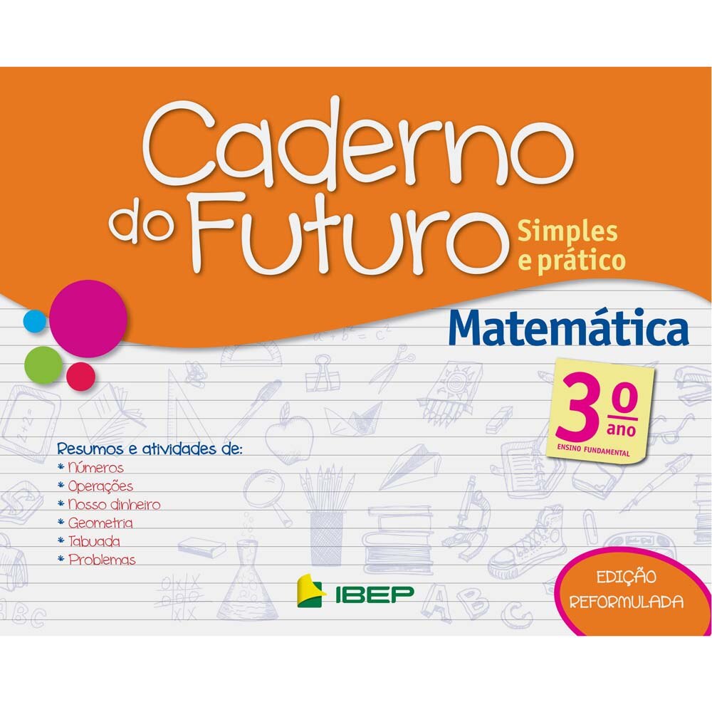 Livro - Caderno do Futuro - Simples e Prático: Matemática - 3º Ano
