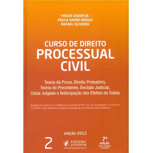Curso de processo civil fredie didier