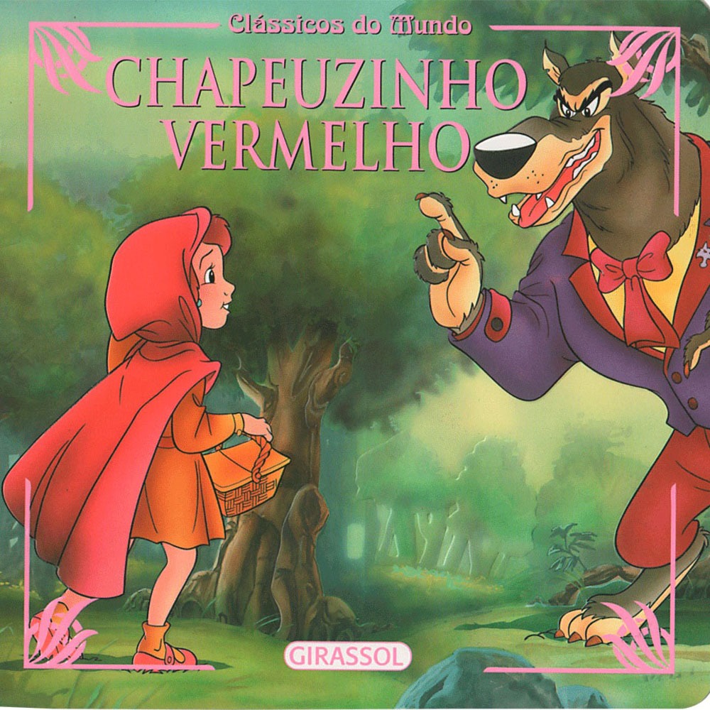Capa Chapeuzinho Vermelho Infantil - FDPLEARN