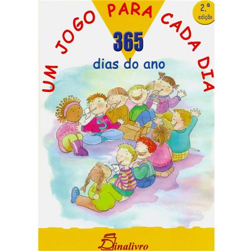 Livro Um Jogo Para Cada Dia 365 Dias do Ano Juvenil no Livro Um Jogo Para Cada Dia 365 Dias do Ano Juvenil no