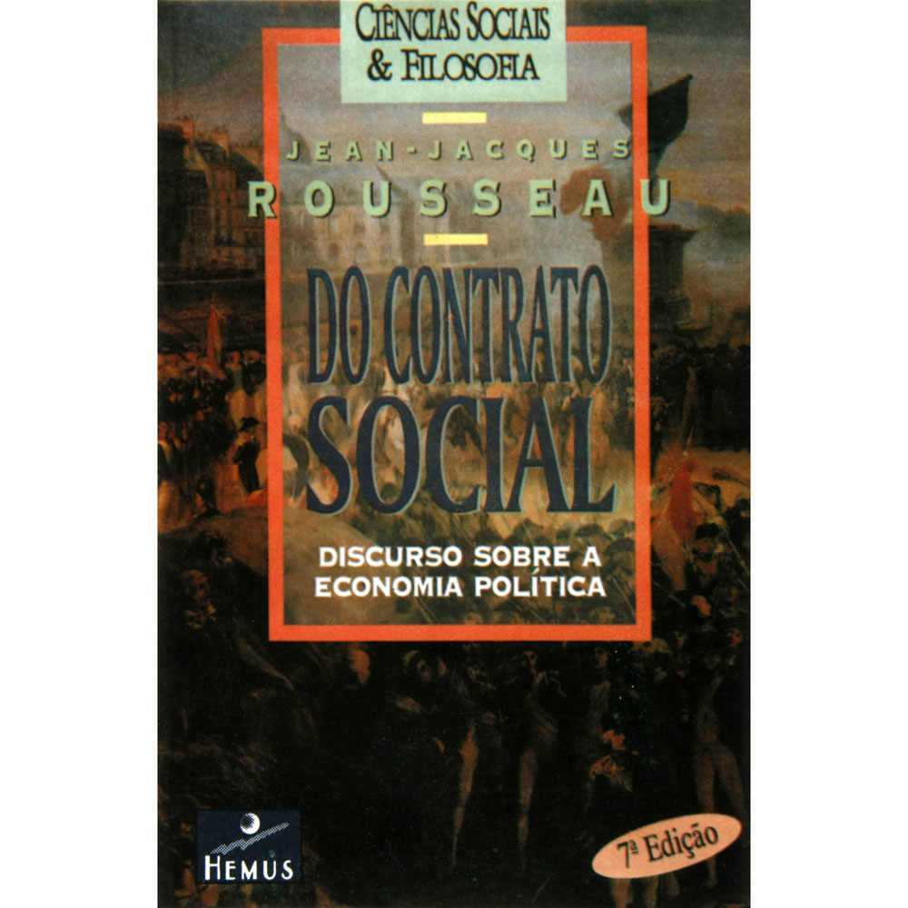 Livro Do Contrato Social Discurso sobre Economia Política Jeanjacques Rousseau Filosofia Livro Do Contrato Social Discurso sobre Economia Política Jeanjacques Rousseau Filosofia