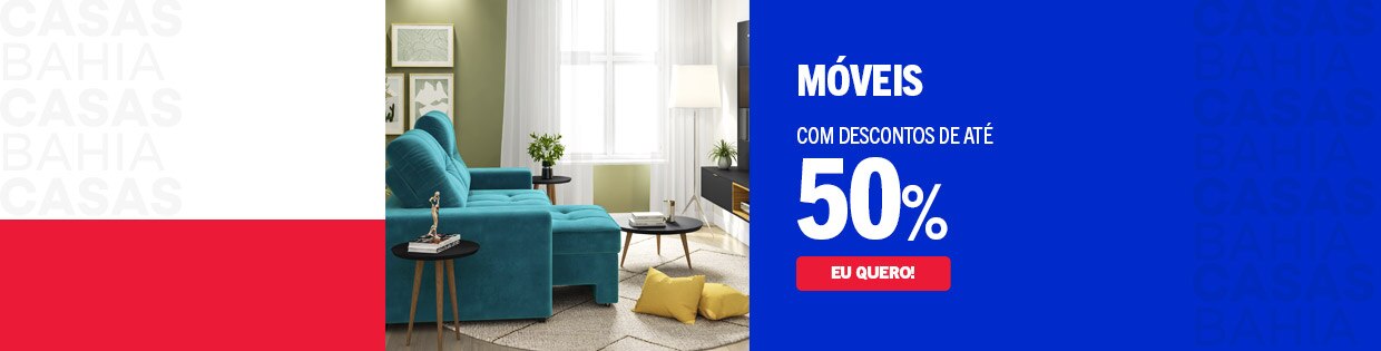 Móveis com até 50% OFF