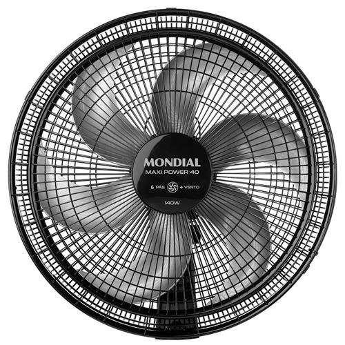 Ventilador de Mesa Mondial Maxi Power V-40-B com 6 Pás, 40cm, 3 velocidades - Preto é boa?