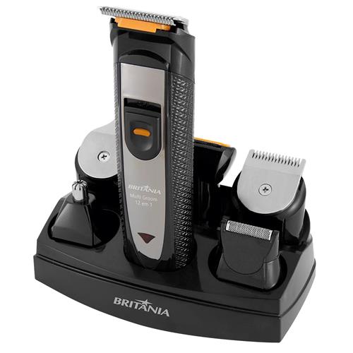 Aparador de Pelos Britânia Multi Groom 12 em 1 Bivolt BAP05PLR - Preto/Prata é boa?