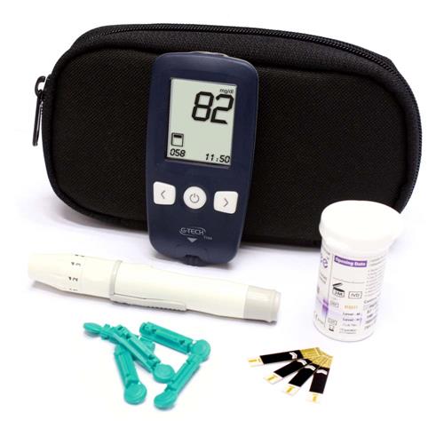 Kit Medidor de Glicose G-Tech Menor preço em Kit Medidor de Glicose G-Tech