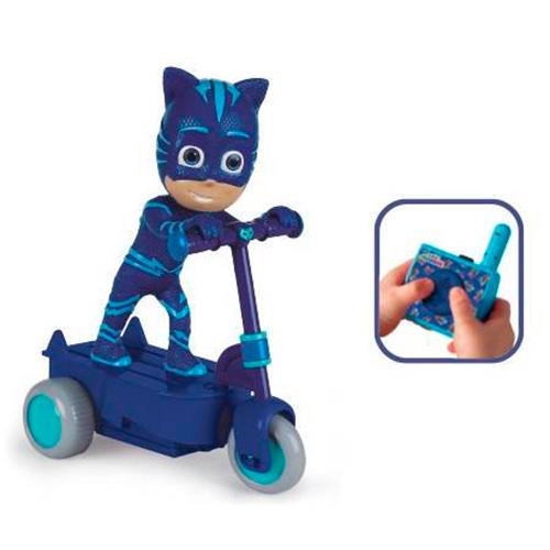 Patinete Menino-Gato Candide PJ Masks com 3 Funções - Azul é boa?