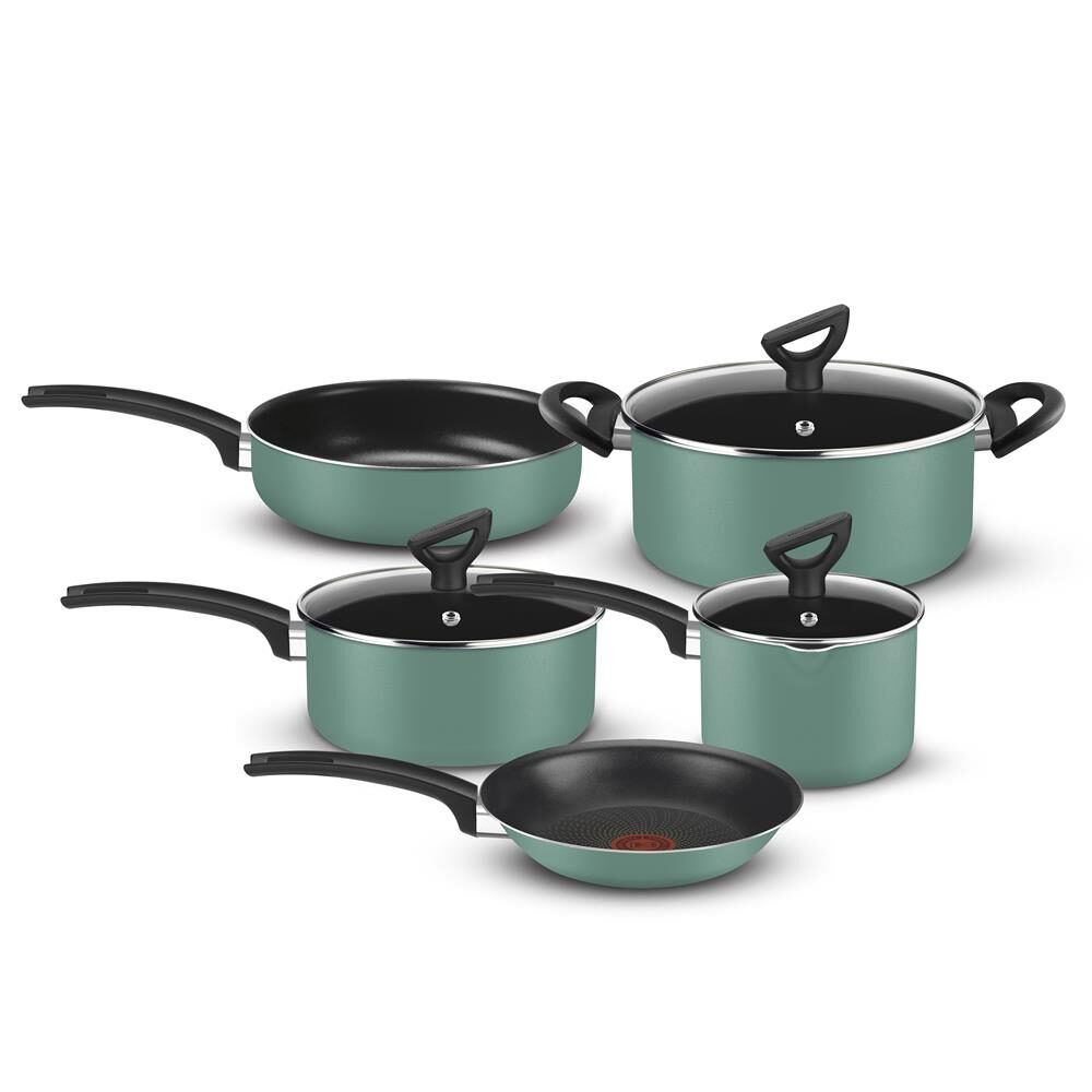 Conjunto de Panelas Rochedo Creative em Alumínio Antiaderente – 5 Peças