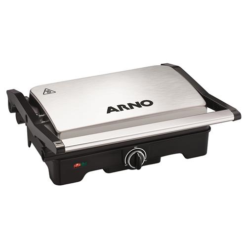 Grill Arno Dual Gnox com Antiaderente – Preto e Inox  é boa?