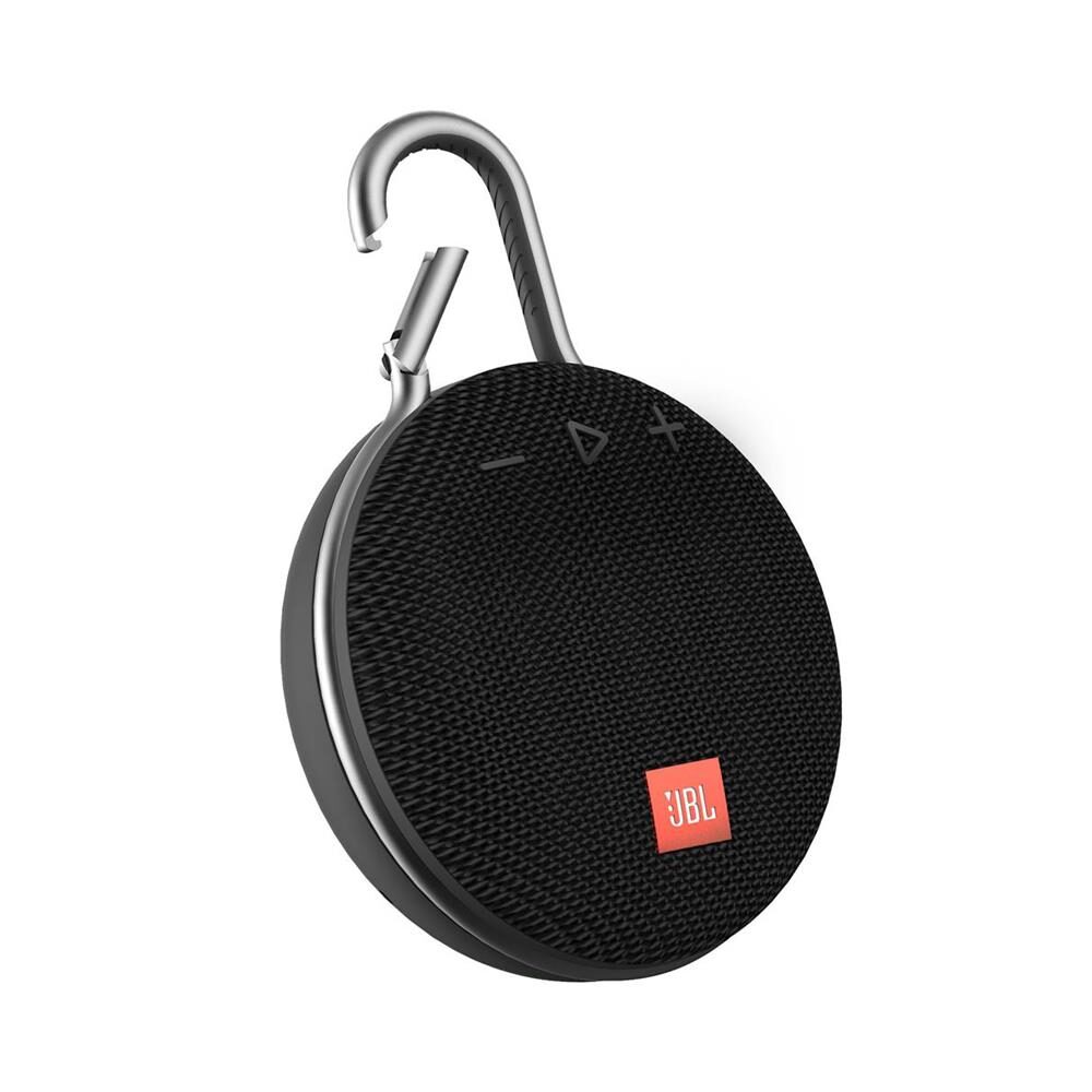 Caixa de Som Bluetooth Clip 3 Black JBL à Prova d´Água