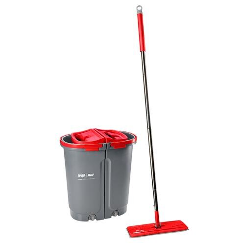 Mop Multiuso Lava e Seca Duplo Wap FW006129 – Cinza/ Vermelho é boa?