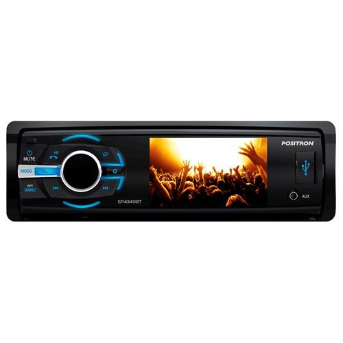 Menor preço em DVD Player Automotivo Pósitron SP4340BT com Tela 3” Bluetooth, Entrada USB e Rádio FM