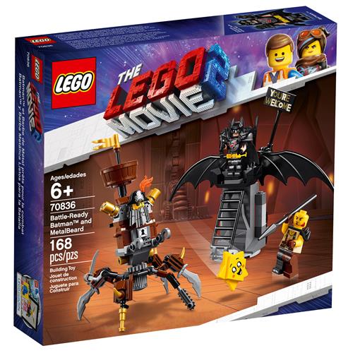 Menor preço em LEGO Movie 2 Batman e Barba de Ferro Prontos para Combate 70836 - 168 Peças
