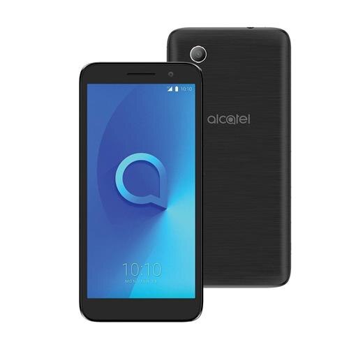 Menor preço em Smartphone Alcatel 5033 Preto, Tela 5", Memória 8GB, Câmeras com Flash 8MP +5MP, Quad Core, Android 8.0 (edição Go), Dual Chip e 4G