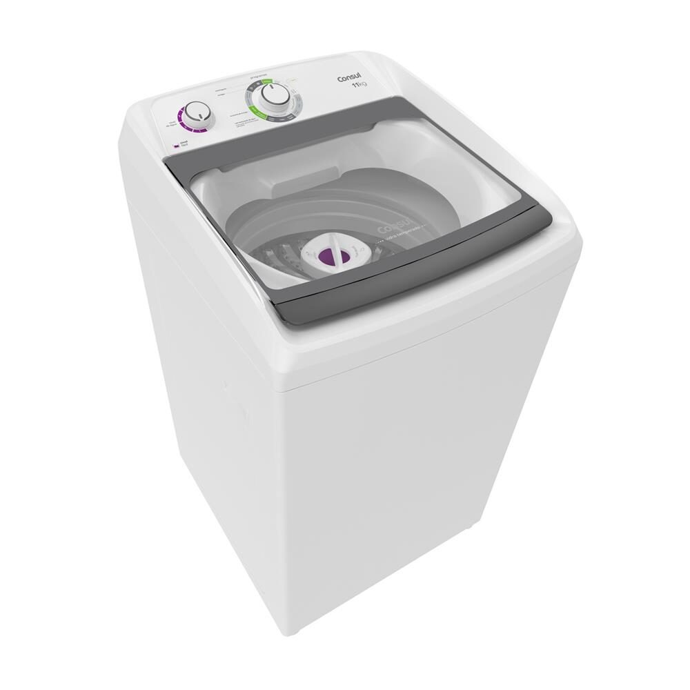 Lavadora de Roupas Consul 11Kg CWH11AB com Dosagem Extra Econômica – Branca