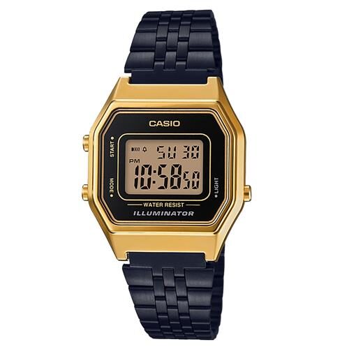 Menor preço em Relógio Feminino Digital Casio LA680WEGB-1ADF - Preto