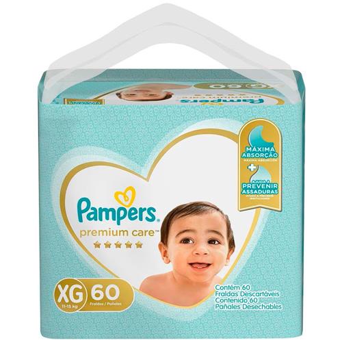 Fralda Pampers Premium Care XG - 60 Unidades é boa?