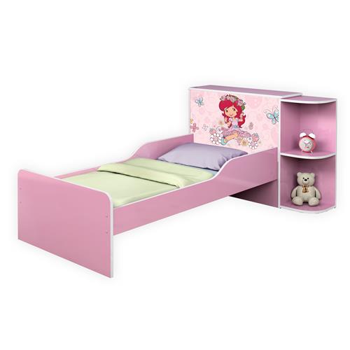 Mini Cama J&A Móveis Moranguinho com Baú - Rosa é boa?