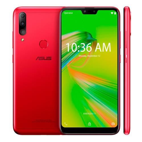 Menor preço em Smartphone Asus ZenFone Max Shot ZB634KL Vermelho 32GB, Tela 6.2", Dual Chip, Câmera Traseira Tripa, Android 8.1, Processador Octa Core e 3GB RAM