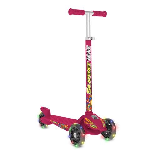 Patinete Skatenet Bandeirante Max Pink - Rosa é boa?