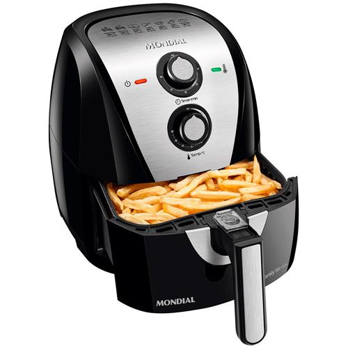 Fritadeira Sem Óleo Air Fryer Mondial Grand Family AF55I 5,5L Preto