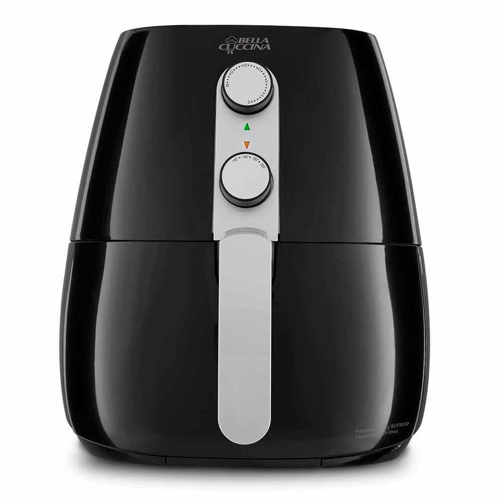 Fritadeira Elétrica Sem Óleo Air Fryer Fama Bellacuccina 2,9L - BCFR01