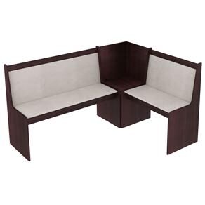 Canto Alemão 4 Lugares Berlim Madesa Tabaco Banco Canto Alemao Em Promocao Comprar Nas Lojas Casas Bahia