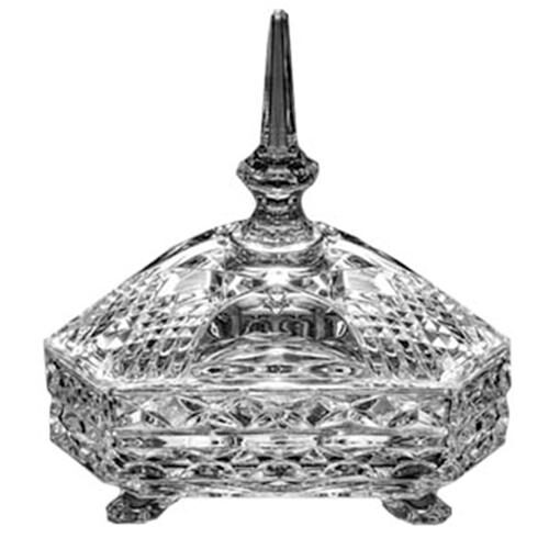Menor preço em Bomboniere Cristal Coliseu Triangle 21,7 x 16,8 cm