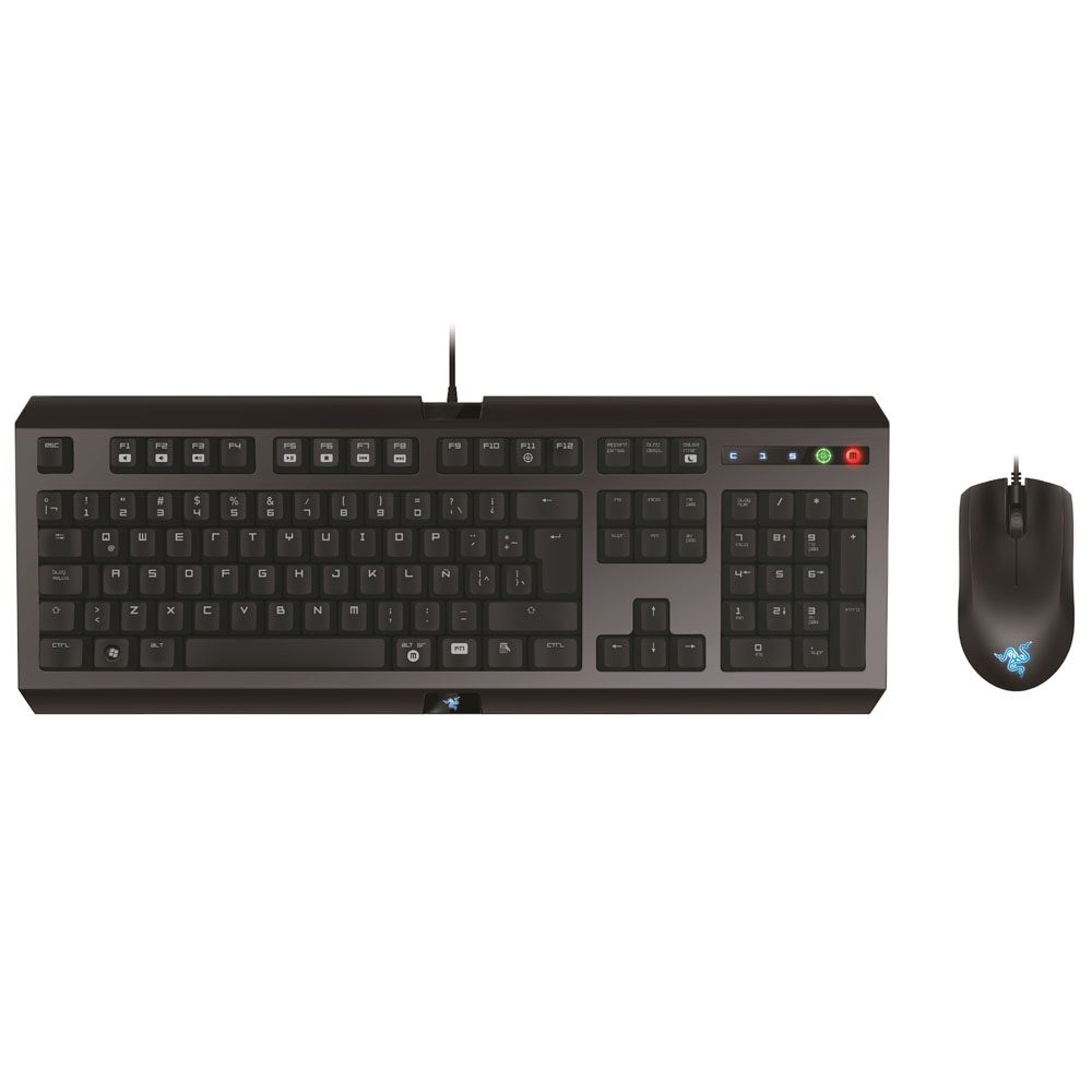 Teclado e Mouse para Games Razer Cyclosa Combo Abyssus 1800 DPI - Preto