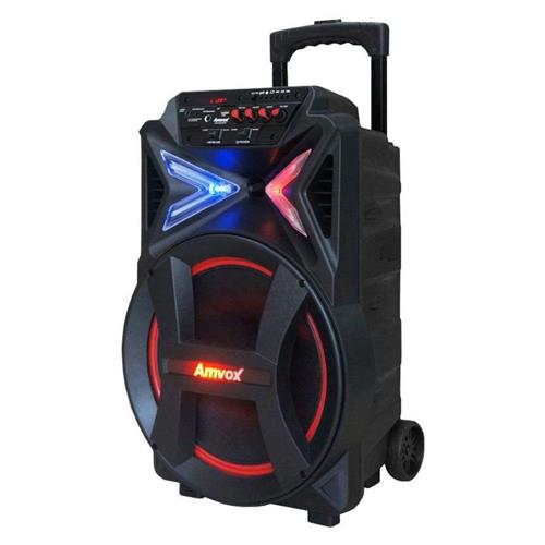 Menor preço em Caixa de Som Amplificada Amvox ACA 292 New Bluetooth Rádio FM Entradas Aux/Card/Usb - 290W