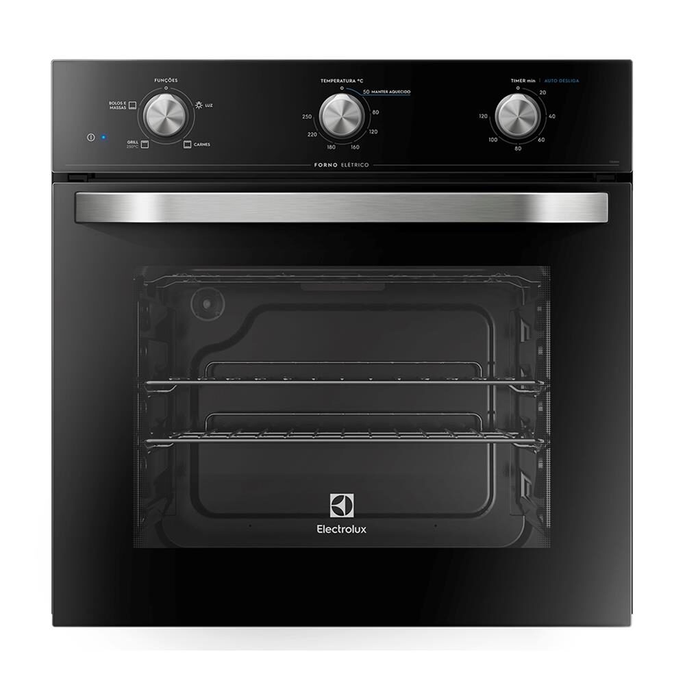 Forno Elétrico de Embutir Electrolux 59 Litros OE60M com Grill - Preto