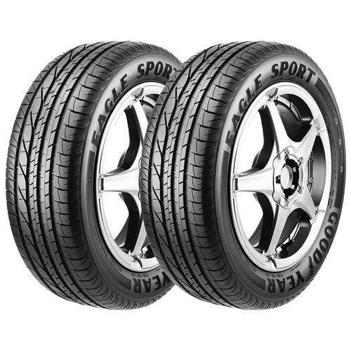 Menor preço em Kit 2 Pneus Aro 15 Goodyear Eagle Sport 195/55 85H