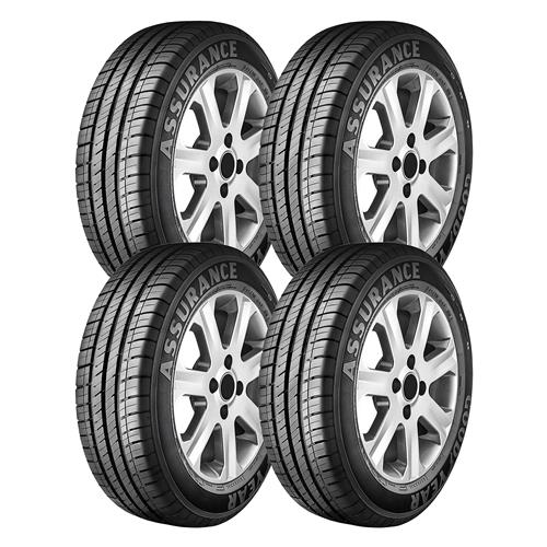 Kit 4 Pneus Goodyear Assurance 165/70 R13 79T - Preto é boa?