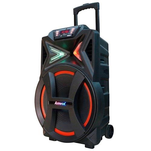 Caixa de Som Amplificada Amvox ACA 501 New X com Bluetooth, USB, Rádio FM e Entrada para Microfone, USB / SD - 500W é boa?