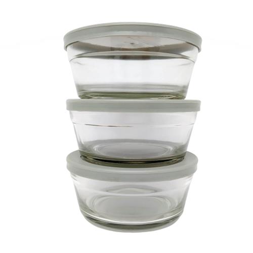 Conjunto de Potes Herméticos Casa Ambiente em Vidro e Polipropileno 410 ml - 3 Peças é boa?