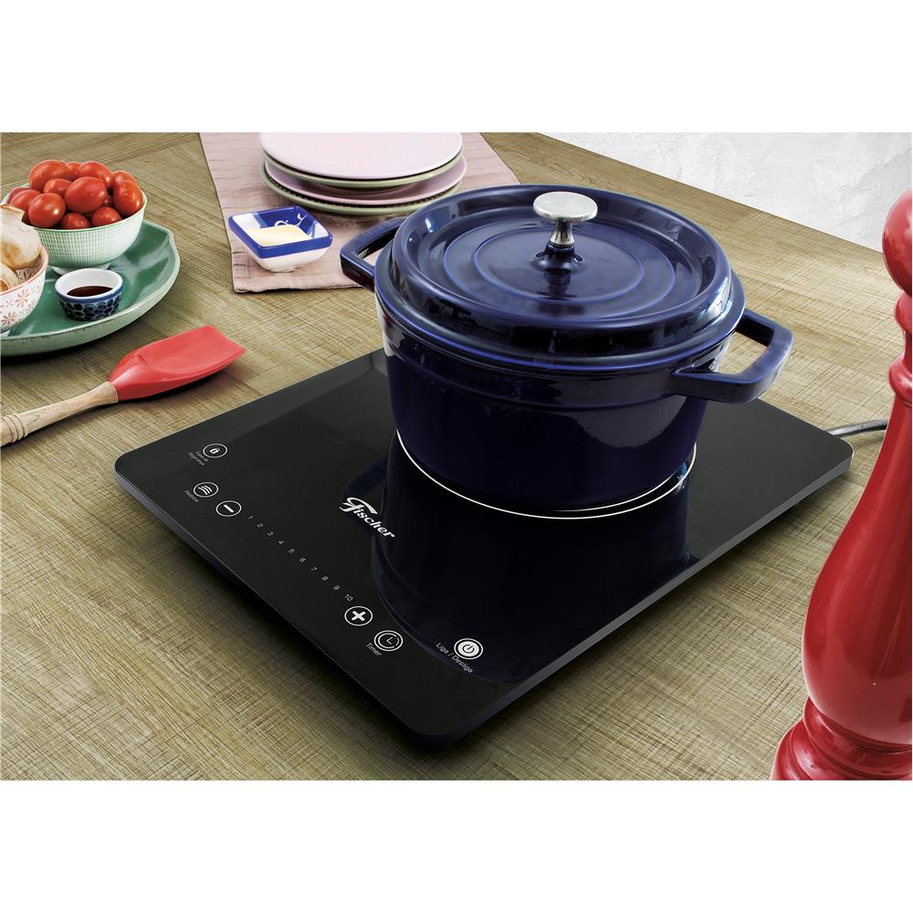 Cooktop por Indução Fisher 1 Queimador com Mesa Vitrocerâmica - 110v