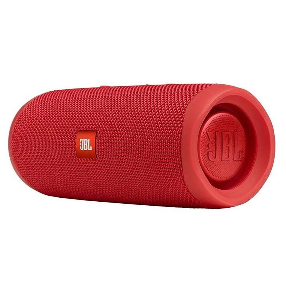 Caixa de Som Portátil JBL Flip 5 com Bluetooth, À Prova D'água - Vermelho