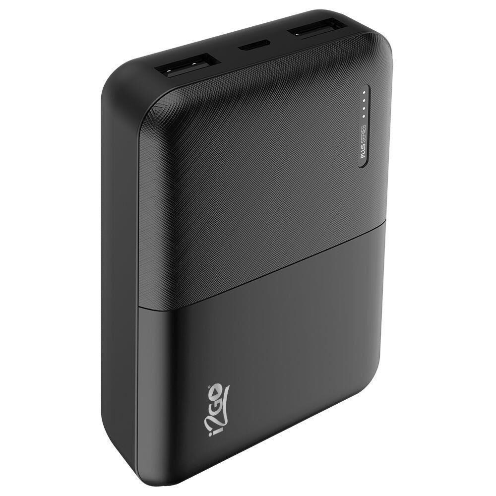 Carregador Portátil I2GO 10000mAh e 2 Saídas USB