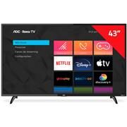 AOC Roku TV Smart TV LED 43” Full HD 43S5195/78 com Wi-fi, Controle Remoto com Atalhos, Roku Mobile, Miracast, Entradas HDMI e USB