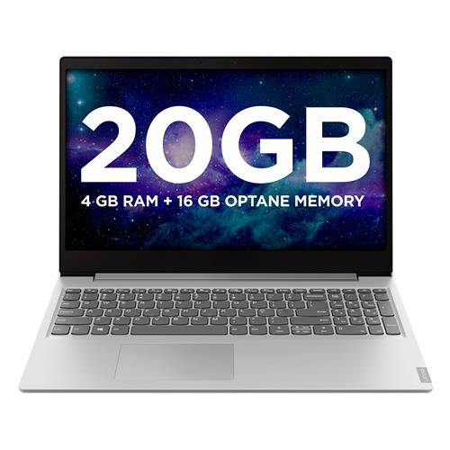 Menor preço em Notebook Lenovo Core i5-8265U 20GB (4GB + 16GB Optane) 1TB Tela 15.6" Windows 10 Ideapad S145