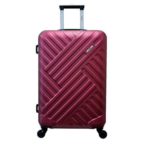Mala de Viagem Média Yins Brasil YS21088YS21088V com Rodas Giro 360° em ABS - Vinho é boa?