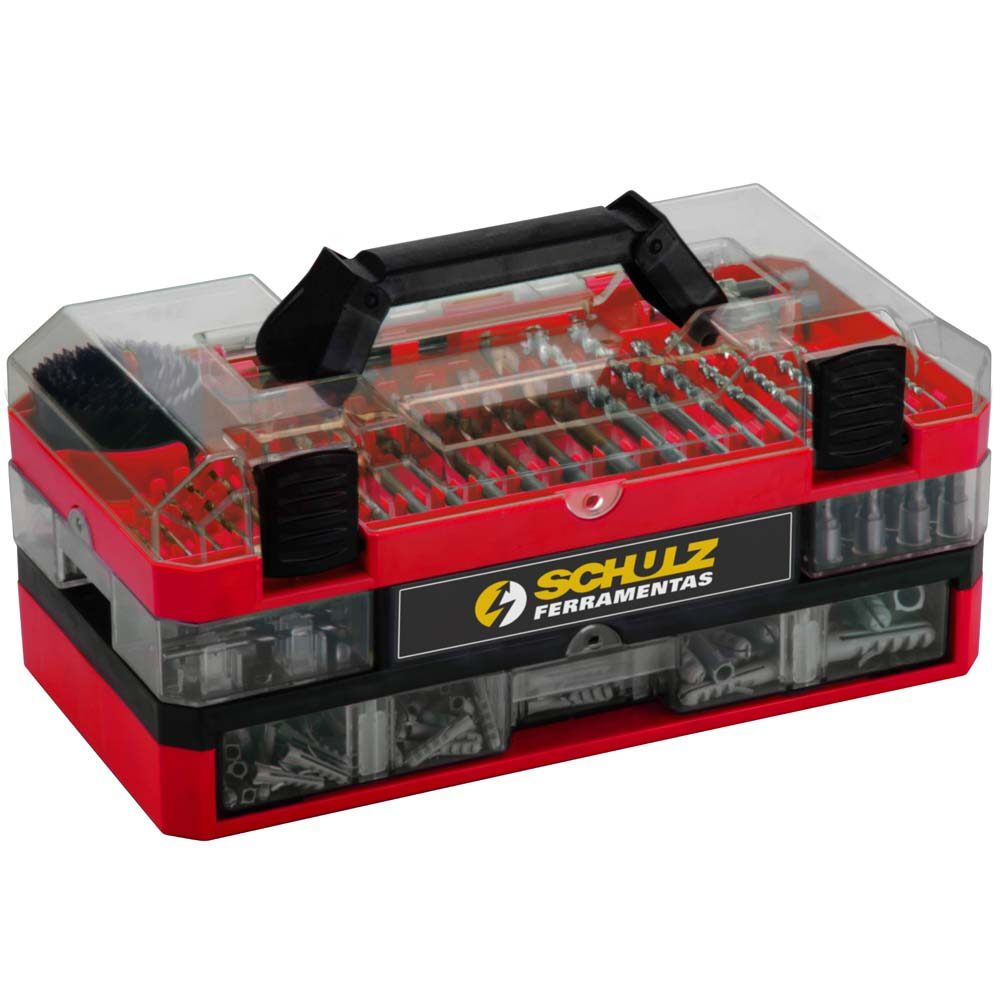 Jogo de Brocas & Acessórios Schulz - 407 Peças