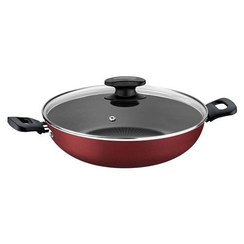 Panela Wok com Tampa Tramontina Loreto com Revestimento Interno Antiaderente Starflon T1 Vermelha – 28 cm é boa?