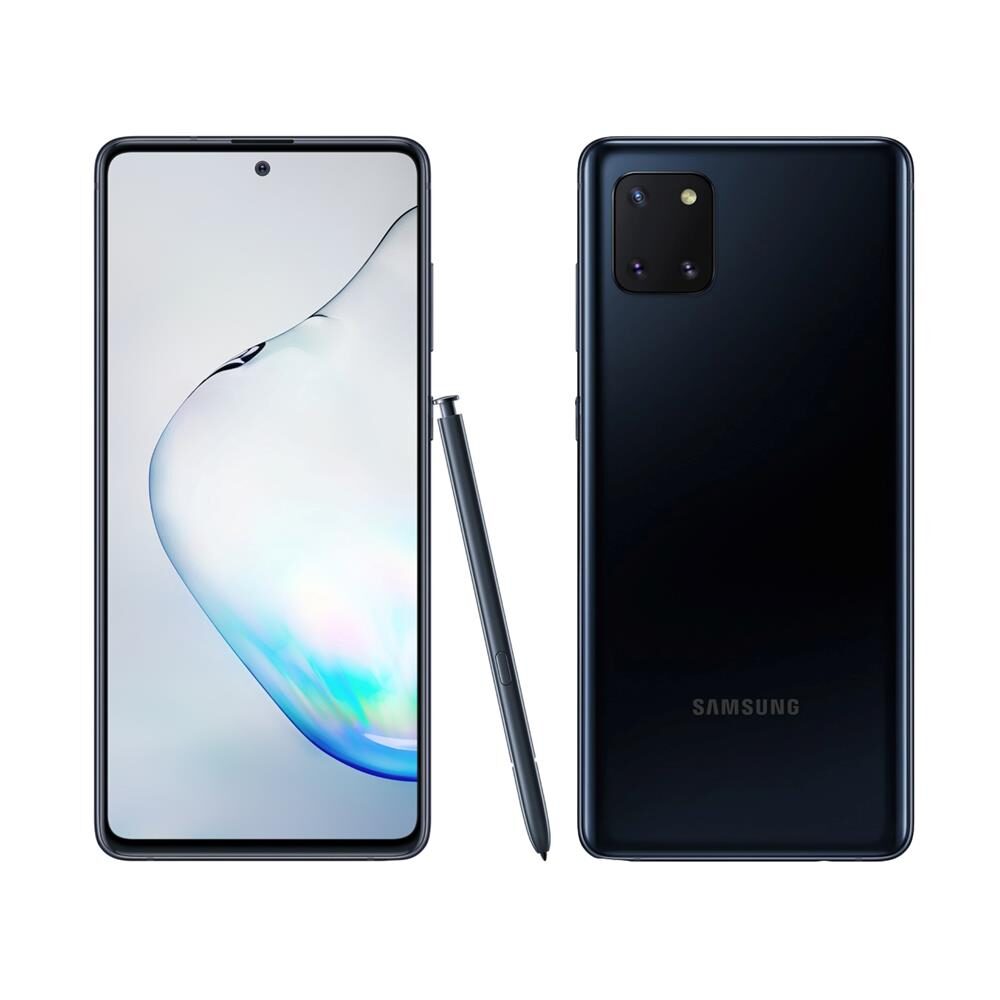 [Preto ou vermelho] Samsung Galaxy Note 10 Lite Preto, Tela de 6,7", 4G, 128GB e Câmera Tripla de 12.0MP + 12.0MP + 12.0MP