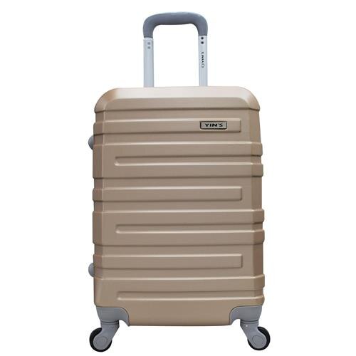 Menor preço em Mala de Bordo YS21062 com Rodas Giro 360° em ABS 18 - Champanhe