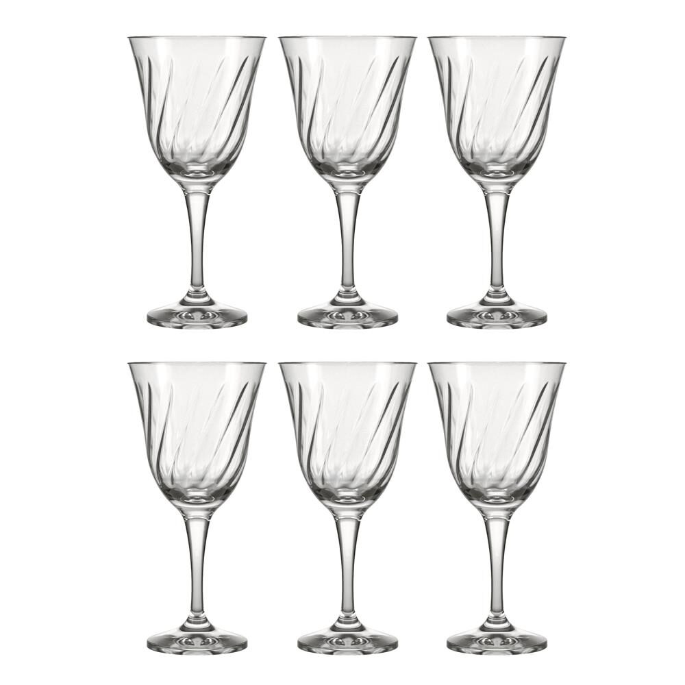 Conjunto de Taças para Água Nadir Lírio 365 ml – 6 Peças