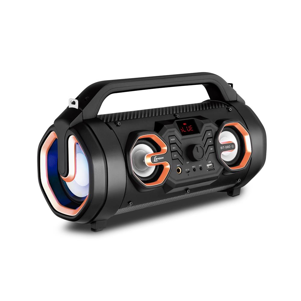 Caixa de Som Bluetooth Lenoxx BT560 Preta - 60W