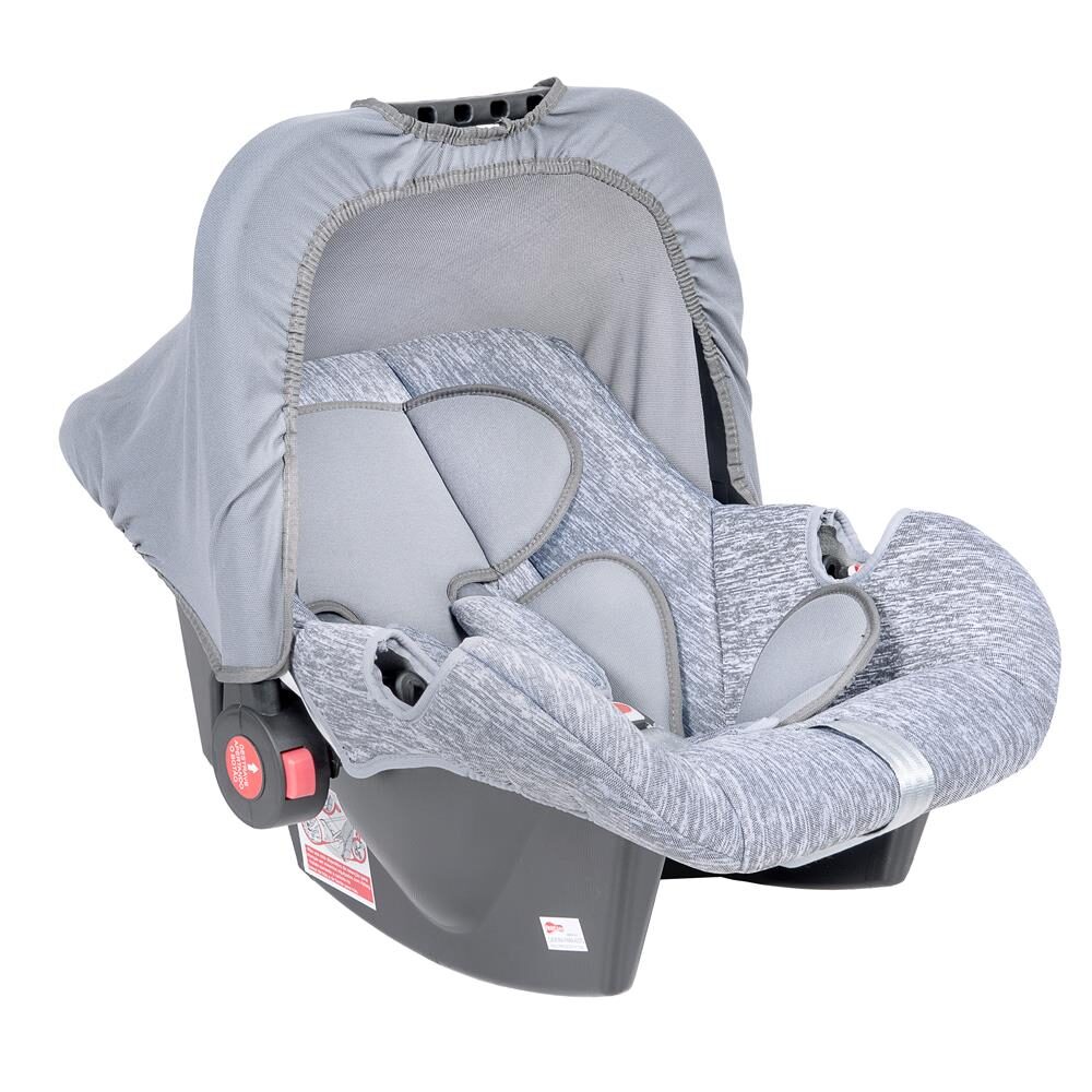 Cadeira Bebê Conforto Styll Baby - 0 a 13kg - Cinza Mesclado